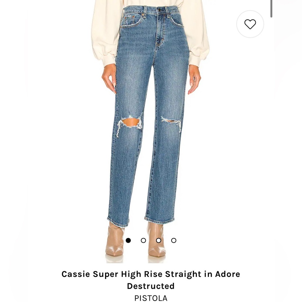 Pistola Cassie Super High Rise Straight